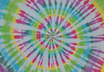 Present Spiral Tie-Dye Tapestry - Click Image to Close